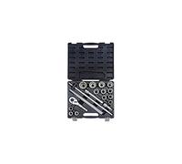 King Tony - Coffret 17 pcs douilles métriques 3/4" D. 22 à 50 mm et accessoires - 6318MR10 - King Tony