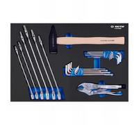 KING TONY Module moderne espuma + pp 26 llaves, marteau et pince pour les professionnels et les bricoleurs pour le travail professionnel haute durabilité