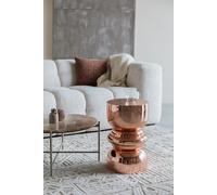 Kinga - Table D'Appoint - Fer - Cuivre/Bronze