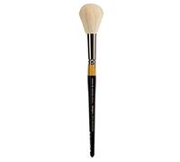 KINGART Premium Original Gold 9265-10 Round MOP Series Artist Brush, Soft Synthetic Hair, Short Handle, for Acrylic and Oil Painting, Size 10