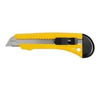 KINGDISCOUNT Cutter allround knife Plastique avec blocage de Lame 18 mm G