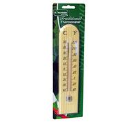 Kingfisher Thermomètre traditionnel en bois