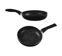 Kinghoff Frying pan with marble coating MARMO 24cm KH-3981, Poêle + casserole, Noir