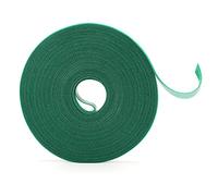 KINGLAKE 30M Attaches de Jardin pour Plantes, 12mm Liens de Plantes Bande de Fixation Réutilisable,Attache pour Plantes grimpantes - Vert Foncé