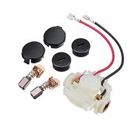 KingLan Brosse Au Carbone, Casquettes De Support De Brosse, Couvertures De Chapeau pour Le Kit De Makita Cb430 Bga450 Bga452 Bjs160 Bjs161