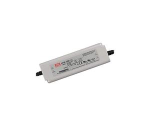 KingLed - MeanWell Bloc d'alimentation LPV-150-12 Puissance 120 W DC 12 V IP67 Transformateur Mean Well pour LED - Code 1473