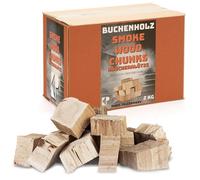 Kingpower Morceaux à Fumer hêtre 2-4 kg XXXL Bois Fumage Grill Fumé Blocs de Fumage Smoking Chunks, Quantité:2 kg