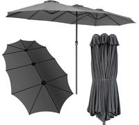 KINGSLEEVE Parasol de jardin double XXL