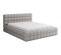 BESTMOBILIER Kingston Lit Coffre - Gris