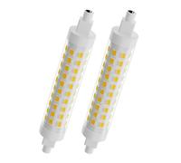 KINGYEENUO Ampoule LED R7S 118MM Dimmable 15W 1500Lumen Blanc Neutre 4000K Double Culot Tube Lumineux Remplace Lampe Halogène Pour Lampe Sur Pied Eclairage Travail Eclairage Paysager AC 220-240V