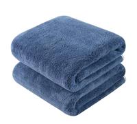 KinHwa Serviette de Bain Microfibre, Lot de 2 Grande Draps de Bain Doux et Absorbante,Serviette de Bain Grande Taille pour la Piscine, Gym, Camping, Yoga, Voyage, Vert