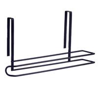KINVARA Support en métal noir pour rouleau de cuisine