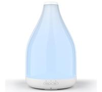 KinYiLO Grand diffuseur d'huiles essentielles, diffuseur d'aromathérapie électrique 300 ml pour la maison, décor moderne, parfum d'air frais, humidificateur à ultrasons avec minuterie 1-3-6H, arrêt