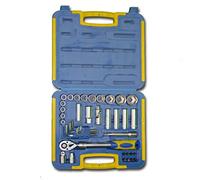 Kinzo 29634 Boîte à 41 Outils Chrome-Vanadium