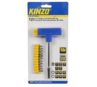Kinzo 72030 Set de 12 Tournevis Chrome-Vanadium