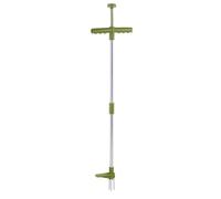GEEZY Désherbeur de Mauvaises Herbes en Acier - Outil de Jardinage à Main, Vert