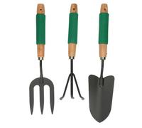 Kinzo Ensemble Outils de Jardinage 3 Pièces