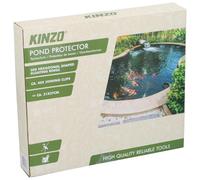 Kinzo Filet Anti Oiseaux pour Bassin Extérieur Jardin avec 20 Anneaux Flottants - Protection Contre Les Chats