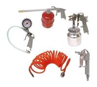 KINZO Kit Accessoires pneumatique 5 pcs - pistolet a peinture - pistolet gonflage