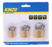 Kinzo Lot de 3 cadenas de tailles différentes