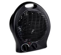 Kinzo Radiateur Soufflant 2000W Noir - Chauffage Soufflant - 2 Niveaux Chauffage