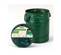 KINZO Sac de Jardin Pop-up 120L 45x75cm Pliable Vert Grande Capacité