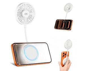 Kiorafoto ventilateur de téléphone pour l'été,portable magnétique 3 vitesses Mini ventilateur avec angle flexible et téléphone sonnerie USB ventilateur pour iPhone 17 16 15 14 13 12 pro max plus