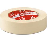 KIP 300 Crêpe fin - naturel 24mm x 50m (36 rouleaux) - 300-24