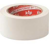 KIP 3817 Bande de protection en PVC - lisse, blanc 50mm x 33m (36 rouleaux) - 3817-55