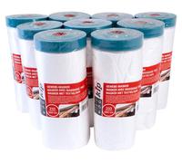 Kip 9 rouleaux de ruban adhésif textile 233-25 – Film de protection avec bande adhésive textile