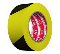 Kip Kip 3824 Ruban de signalisation tissu jaune/noir 48mmx33m Quantité:36