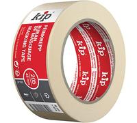 Kip - Ruban adhésif de masquage fin en papier crêpé 205-47 - Masking tape idéal pour les travaux de peinture en intérieur - Dimensions : 48mm x 50m - Couleur nature