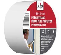 Kip - Ruban de protection PE 219-56 - Masking tape en PE écologique idéal pour protéger des surfaces en PVC - Dimensions : 50mm x 33m - Couleur blanc