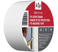 Kip - Ruban de protection PE 219-56 - Masking tape en PE écologique idéal pour protéger des surfaces en PVC - Dimensions : 50mm x 33m - Couleur blanc