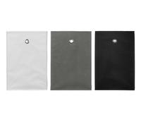 KIPIT Boîte de rangement pliable organisatrice, Assortiment 3 couleurs neutres
