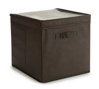 KIPIT Boîte de rangement pliable TNT 31x31x31 cm, assortiment de 3 couleurs