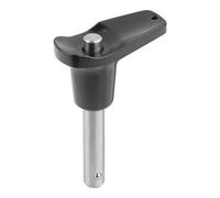 KIPP KIPP Goupille à bille avec poignée en L Ø 6 mm L 35 mm acier inoxydable zinc sous pression Quantité:1