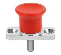 KIPP KIPP Goupille d'arrêt Mini avec bride à visser D=8 S=10 L4=16 A=38 Forme A Quantité:1