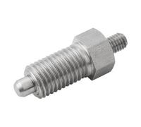 KIPP KIPP Goupille d'arrêt sans rainure de verrouillage Gr. 5 D1=M24x2 Forme E acier inoxydable non trempé Quantité:1