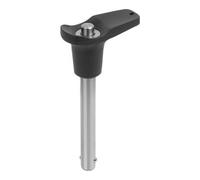 KIPP KIPP Goupille de verrouillage à bille avec poignée en L D1=16 L=45 acier inoxydable Quantité:1