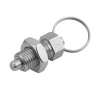KIPP KIPP Goupille de verrouillage M20x1,5 Forme S acier inoxydable non trempé Quantité:1