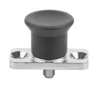 KIPP KIPP Goupille de verrouillage Mini avec bride de fixation Ø4 Forme A Quantité:1