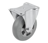 KIPP KIPP Roulette pivotante 150 mm caoutchouc gomme souple sans système de blocage Quantité:1