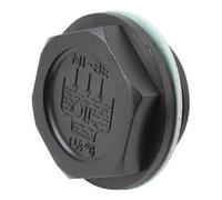 KIPP KIPP Vis de fermeture Forme B M16x1,5 D21 ventilation noire Quantité:1