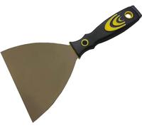 kippen 3041XE - Spatule pour murs avec lame flexible en acier inoxydable de 120 mm et poignée en bi-composant