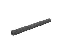 vidaXL Kippengaas 25x1,5 m staal met PVC coating grijs143288 G