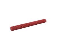 vidaXL Grillage Acier 25x1,5 m Rouge