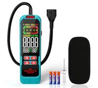 Kiprim GD02 Détecteur de Gaz Portable avec Col de Cygne Rallongé de 40 cm | Affichage de la Concentration de Gaz en Temps Réel PPM ou%LEL, Testeur de Gaz Naturel Portable avec Alarme Sonore et Visuelle