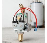 KiraKira 92089 Kit de valve de chauffe-eau compatible avec G10-/pour G10-2E/pour G10-3E, orifice de gaz et support de réparation et réparation, métal pour pièce de rechange