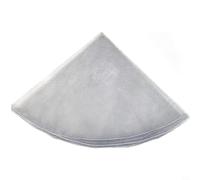 KiraKira Housse de protection contre la pluie en maille de 95 cm, récipient de stockage d'eau en polyester pour filtre de protection, réservoirs d'eau et seaux, noir (gris)